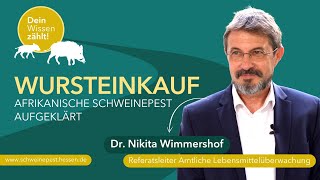 Afrikanische Schweinepest Kann ich noch regionales Schweinefleisch kaufen und essen  HMLU [upl. by Sarilda]