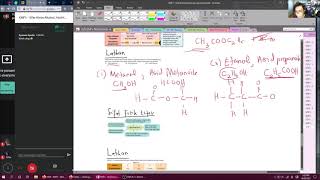 Kimia KSSM Tingkatan 5  Latihan Penamaan dan Formula Struktur Ester [upl. by Synn]