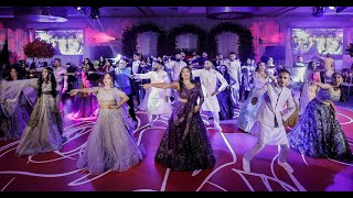 Beautiful Sangeet Performance at Luxury Indian Wedding in Santa Clara  4K [upl. by Sairahcaz]