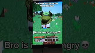 POV When skeleton shoots you in minecraft minecraft minecraftmemes shorts [upl. by Kyle506]