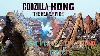 Godzilla Vs Scylla Fight but I Chose the Sound Effects godzillaxkongthenewempire [upl. by Somerset]