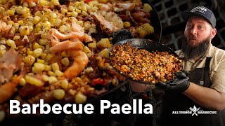 Barbecue Paella  A Delicious Twist On A Classic Dish [upl. by Rooke383]