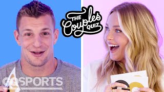 Rob Gronkowski amp Camille Kostek Take a Couples Quiz  GQ Sports [upl. by Letitia]