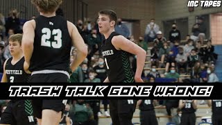 TRASH TALKING GONE WRONG Braden Smith and Cam Haffner SNAP on Zionsville in IHSAA Playoffs [upl. by Eillek]