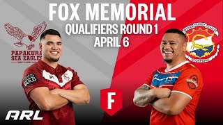 Papakura Sea Eagles v Otara Scorpions  2024 Qualifiers Round 1  ARL Fox Memorial Men’s Premiership [upl. by Nerra]