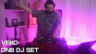 veko  DnB DJ set live from Limoges France [upl. by Evvy695]