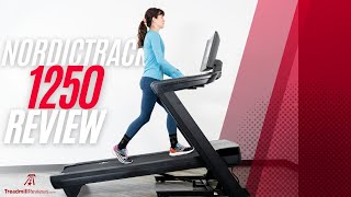 NordicTrack Commercial 1250 Treadmill Review  New For 2023 [upl. by Doughty]