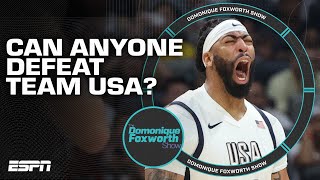 Is USA basketball a lock to win the gold  The Domonique Foxworth Show [upl. by Drobman944]