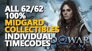 Midgard 100 All Collectibles God Of War Ragnarok [upl. by Atalee]