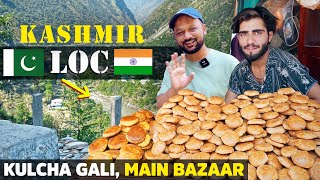 Kashmir Main Bazaar  Traditional Food at Neelum Valley  Travelling to LOC  Pakistan Street Food [upl. by Feerahs20]