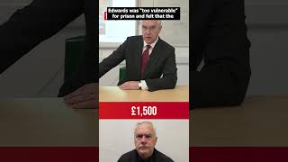 Huw Edwards quotPrison would BREAK youquot judge tells pado shorts huwewards bbcnews bbc ukcrime [upl. by Yeslrahc]