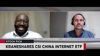 WATCH Stock Pick  Kraneshares CSI China Internet ETF and Microsoft [upl. by Eniarrol]