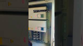 30 HP VFD panel power waring samapt electrical viralvideo [upl. by Aicilf]