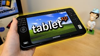 Samsungs Handheld Windows XP Tablet from 2007 [upl. by Brooking]