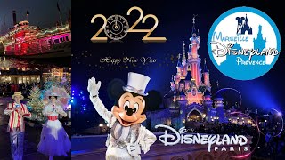 🎆VLOG LA SOIRÉE DU NOUVEL AN 2022 À DISNEYLAND PARIS  🤩 New Year’s Eve  ✨ Quel Spectacle 😱😍 [upl. by Garzon]