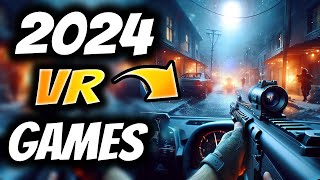 10 INSANE VR Games Coming In 2024 [upl. by Elisabetta672]