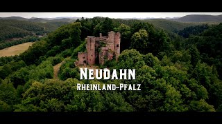 Burg Neudahn RheinlandPfalz  Romantic German Castle  in 4k UHD [upl. by Enovaj773]