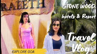 STONE WOOD HOTELS ampRESORT GOA RAEETH ayushityagi007 goa goatraveling goaclub goabeach [upl. by Ehtyde]