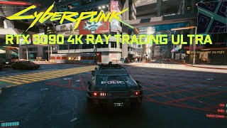 Cyberpunk 2077  RTX 3090  4K  Ray Tracing Ultra preset [upl. by Alael]