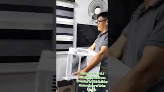 Samsung Split Type Inverter and 3units Window Type Aircon Cleaning at GenTrias Cavite 09751238887 [upl. by Lerej492]