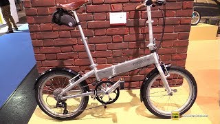 2019 Bickerton Foldables Argent 1909 Country Bike  Walkaround  2018 Eurobike [upl. by Eemak429]