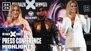 XSERIES 015 PRESSER HIGHLIGHTS  PAIGE VANZANT VS ELLE BROOKE [upl. by Deanna]