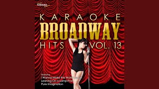 Leaning on a LampPost In the Style of Me and My Gal Karaoke Version [upl. by Nirrok]