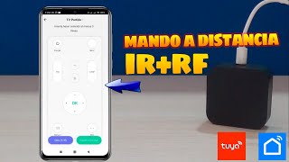 Mando a distancia inteligente IR  RF 433Mhz WiFi compatible Tuya Smart  Smart Life 💯 [upl. by Lacagnia]