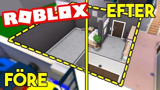 RENOVERAR VÅRA RUM I ROBLOX BLOXBURG MED DUNO OCH AMBO [upl. by Joletta]