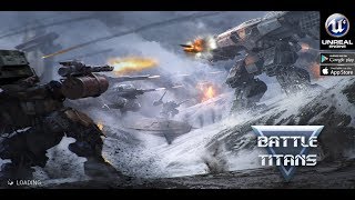 BoT Battle of Titans Gameplay Android  iOS Unreal Engine 4 [upl. by Ebony]