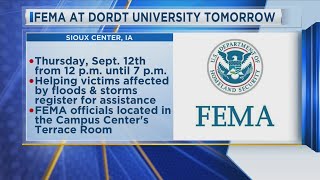 FEMA At Dordt University Tomorrow [upl. by Rojam718]