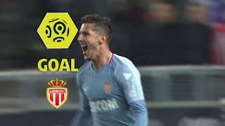 Goal Stevan JOVETIC 67  Amiens SC  AS Monaco 11  201718 [upl. by Nahpets]