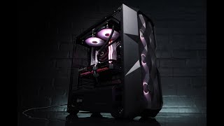 Cooler Master Masterbox TD500 MESH ROG STRIX  PC Build [upl. by Anidem468]