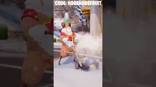 THE SNOWBLOWER Emote Showcase  Fortnite shorts [upl. by Airdnoed]