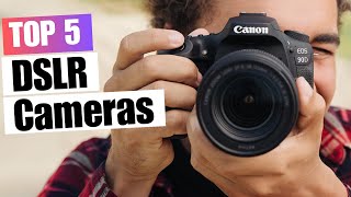 5 Best DSLR Cameras You Can Buy  Top Picks for 2024 [upl. by Aisereht]