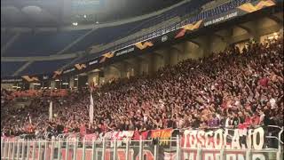 Bolgia Curva Sud Milano e nuovo coro “Un bandito” Milanolympiakos gironi Europa League [upl. by Necaj]