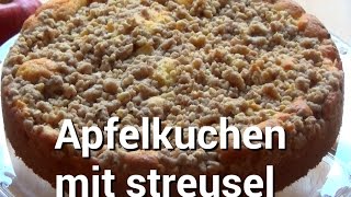 Apfelkuchen mit Streusel [upl. by Dahlstrom]