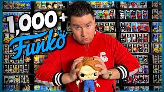 My Entire Funko Pop Collection Tour [upl. by Ecirp779]