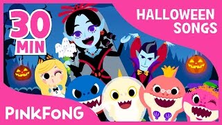 The Best Songs of Halloween   Compilation  PINKFONG Songs for Children [upl. by Martreb741]