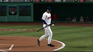 MLB 08 The Show PS3  RTTS 2014 Season SP Game 25 Highlights Injury [upl. by Caplan251]