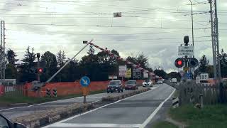 Vinovo I Passaggio a Livello  Level crossing [upl. by Hadleigh106]