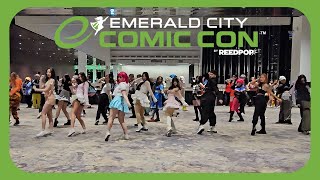 KPop Random Dance Game  Emerald City Comic Con 2024 [upl. by Barbur]