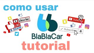 Blablacar Como usar blablacar Usando blablacar fácil y rapido [upl. by Aciamaj]