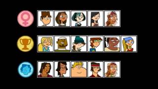 Total Drama Complete Series Elimination Order Seasons 15 [upl. by Oyam]