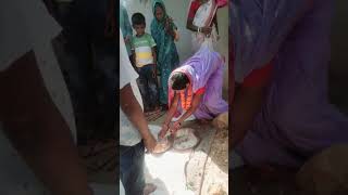 पैरी pubari ningan bendi sarna bhajan status Video sarnasong sarna sarnastatussong vlog couple [upl. by Anihpesoj]