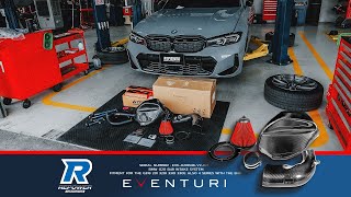 EVENTURI B48 Intake System  FTP Motorsport Charge pipe amp Intake pipe combo kit For BMW G20 LCI 330e [upl. by Mordecai]