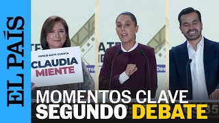 MÉXICO  Los momentos clave del segundo debate presidencial 2024  EL PAÍS [upl. by Einuj]