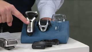 Panasonic Mens 3 Blade Wet  Dry Electric Shaver and Trimmer on QVC [upl. by Missy291]