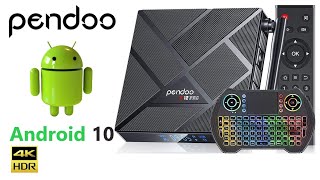 PENDOO X12 PRO ANDROID TV BOX REVIEW  LGH [upl. by Susej]