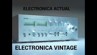 ELECTRONICA ACTUAL VS ELECTRONICA VINTAGE [upl. by Lipcombe]